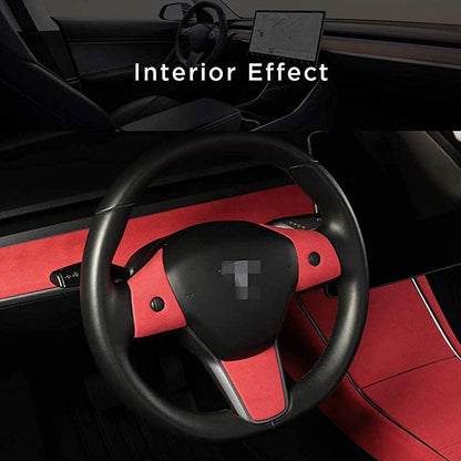 Tesla Model 3/Y steering wheel patch 3-piece set