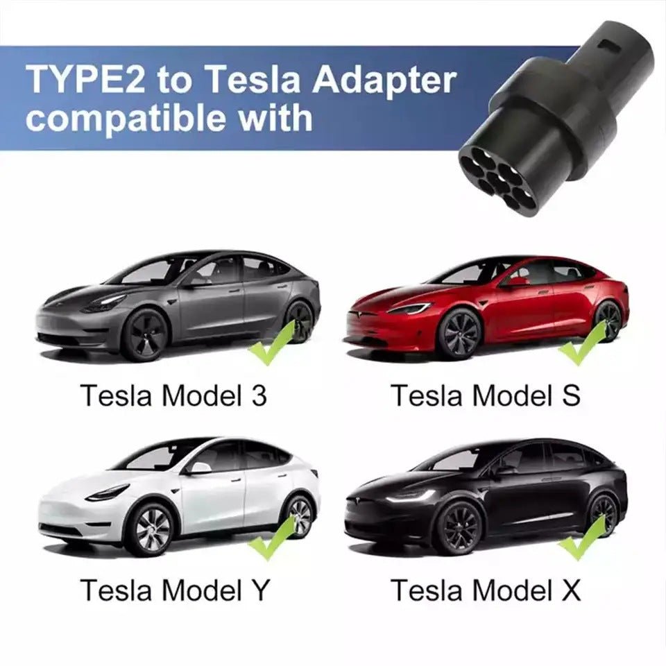 Tesla Model TPC charger adapter TYPE 2 | 500V | 200A