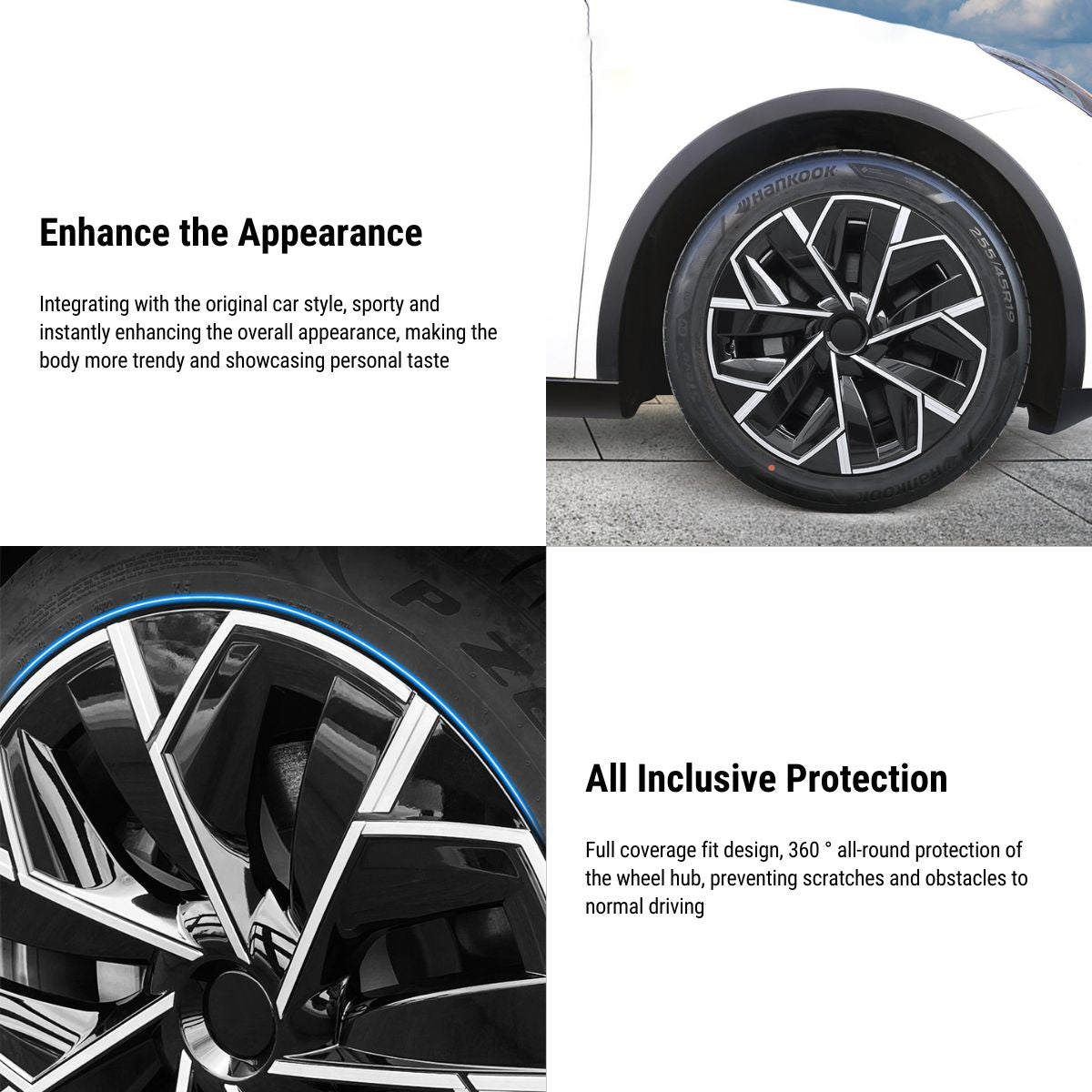 Tesla Model Y 19' Trinan Wheel Covers（4pcs)