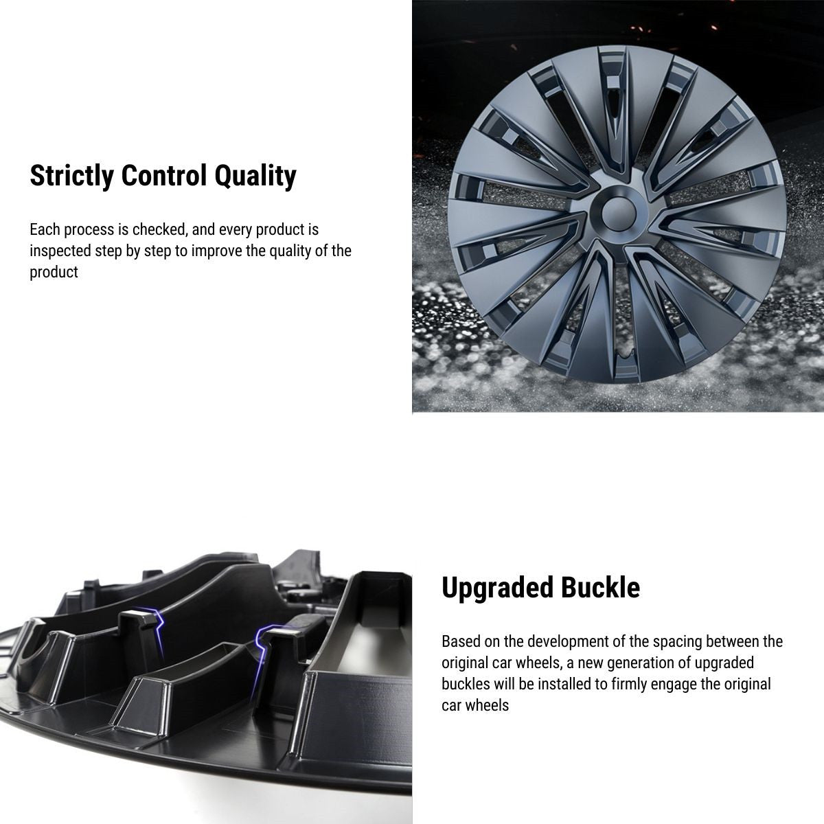 Tesla Model Y 19' Turbo Wheel Cover 4pcs