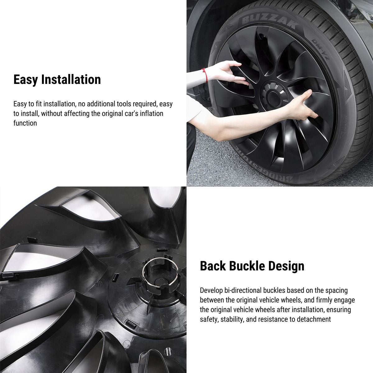 Tesla Model Y 20' Wheel Cover 4 pcs