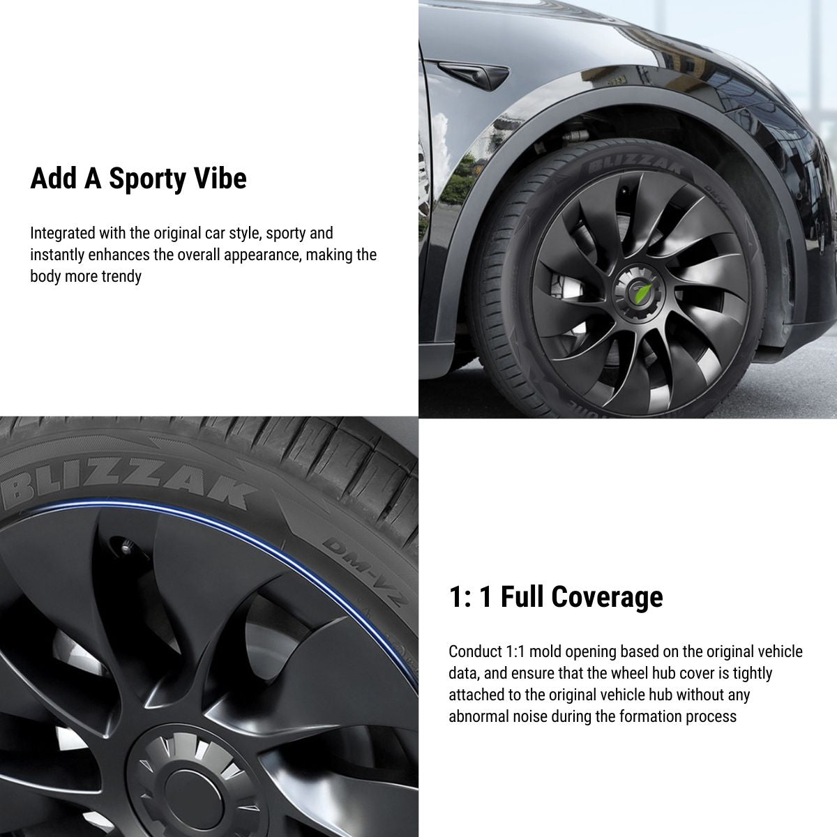 Tesla Model Y 20' Wheel Cover 4 pcs