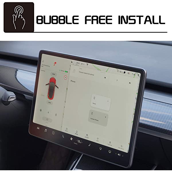 Tesla Model Y / 3 Screen Protector Tempered Glass 2pcs
