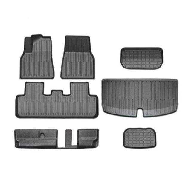 Tesla Model Y 7 Seats All Weather TPE Floor Mats
