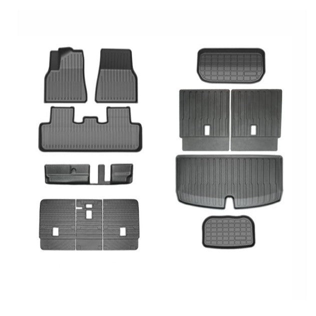 Tesla Model Y 7 Seats All Weather TPE Floor Mats