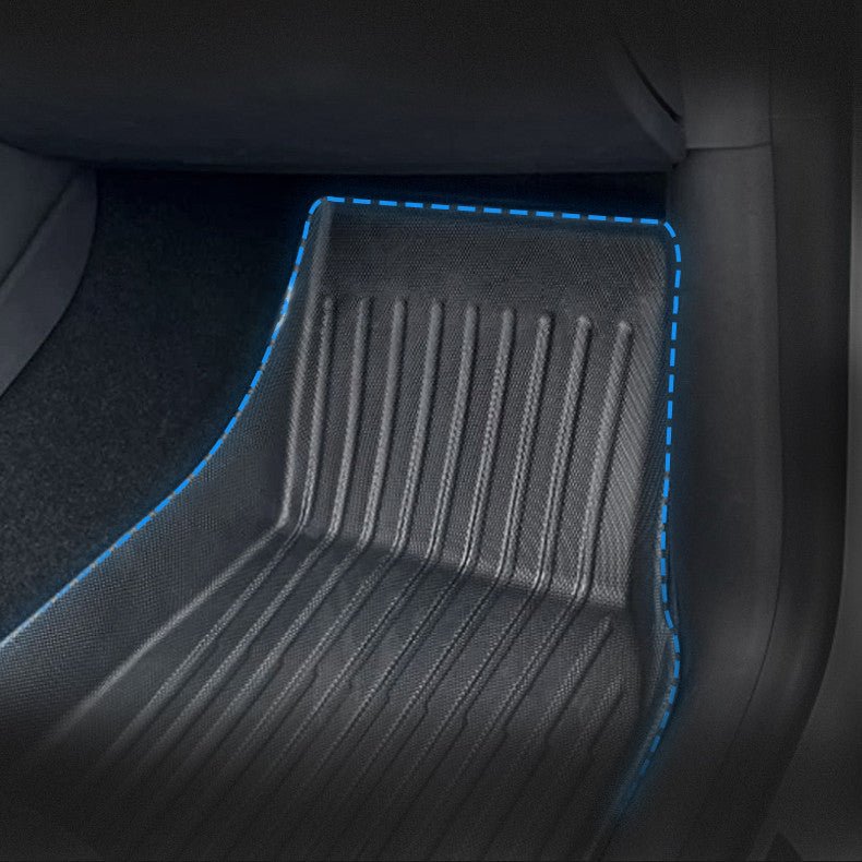 Tesla Model Y 7 Seats All Weather TPE Floor Mats