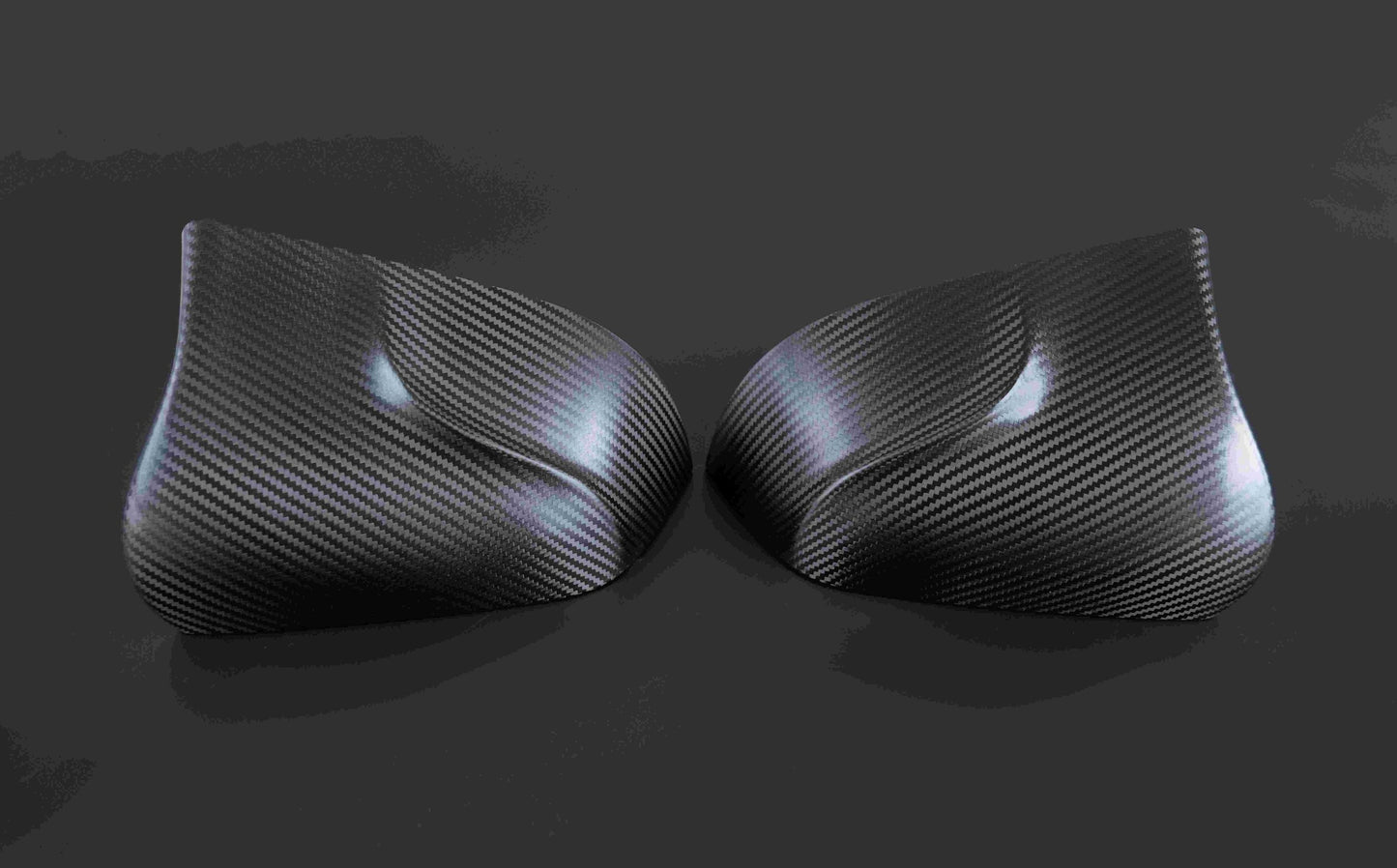 Tesla Model Y Carbon Fibre Mirror Covers CMST Style