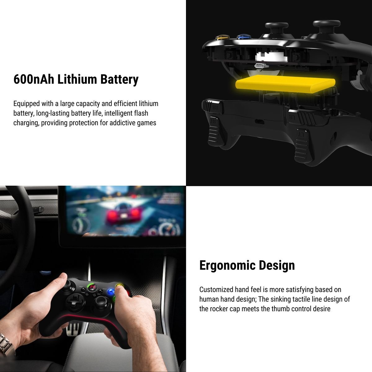 Tesla Model3/Y/X/S Wireless Gamepad