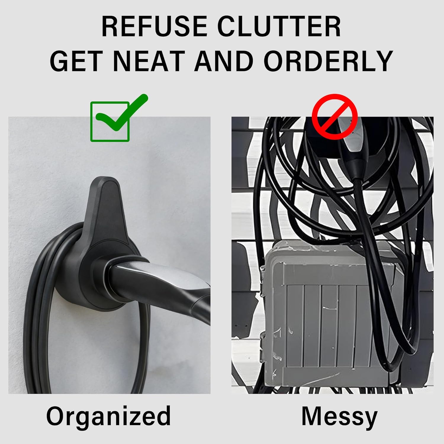 Charger Cable Organizer & Holder for Telsa Model S 3 X Y