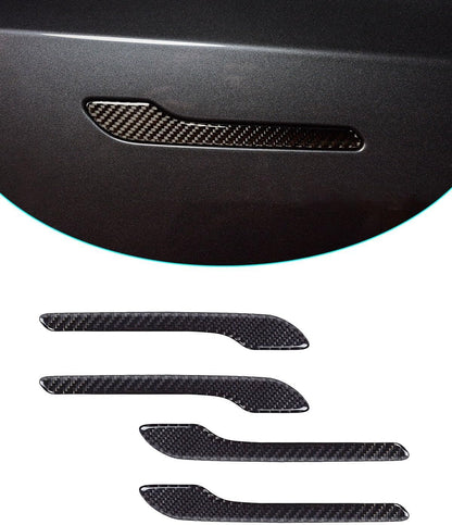 Carbon Fiber Door Handle Cover for Model 3/Y