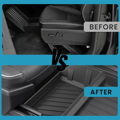Front Under Seat Hidden Storage Box for Tesla Cybertruck