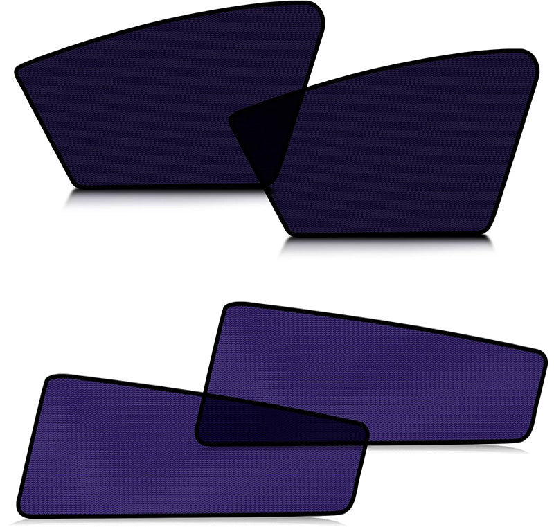 Static Cling Mesh Insulated Side Window Sunshade For Tesla Model 3 Front Window + Rear Window (4 PCS)