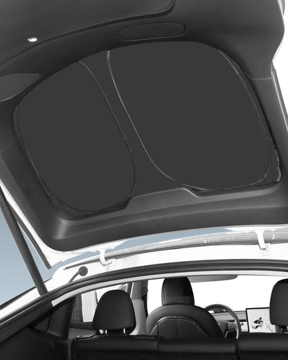 Privacy Thermal Insulated Full Sunshades Curtains for Tesla Model X