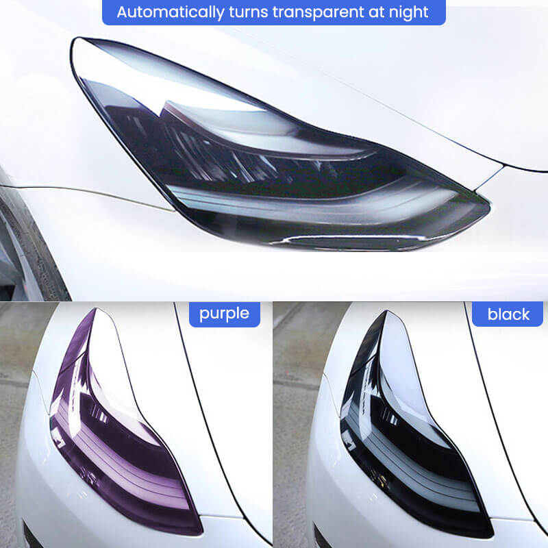 Tinted Headlight and Foglight Protection for Tesla Model S/3/X/Y