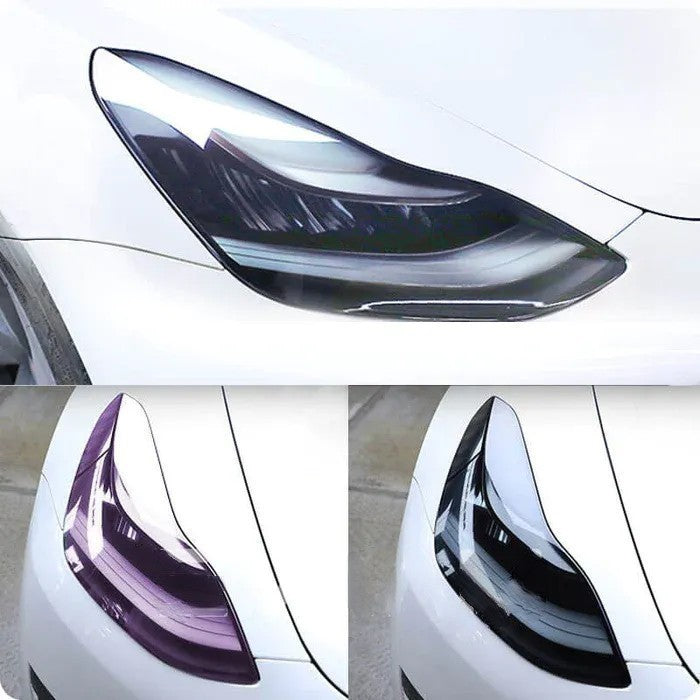 Tinted Headlight and Foglight Protection for Tesla Model S/3/X/Y