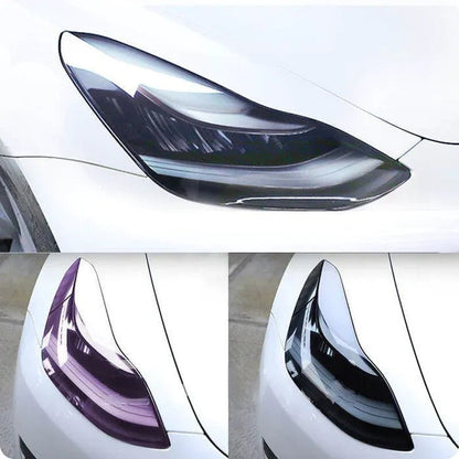 Tinted Headlight and Foglight Protection for Tesla Model S/3/X/Y