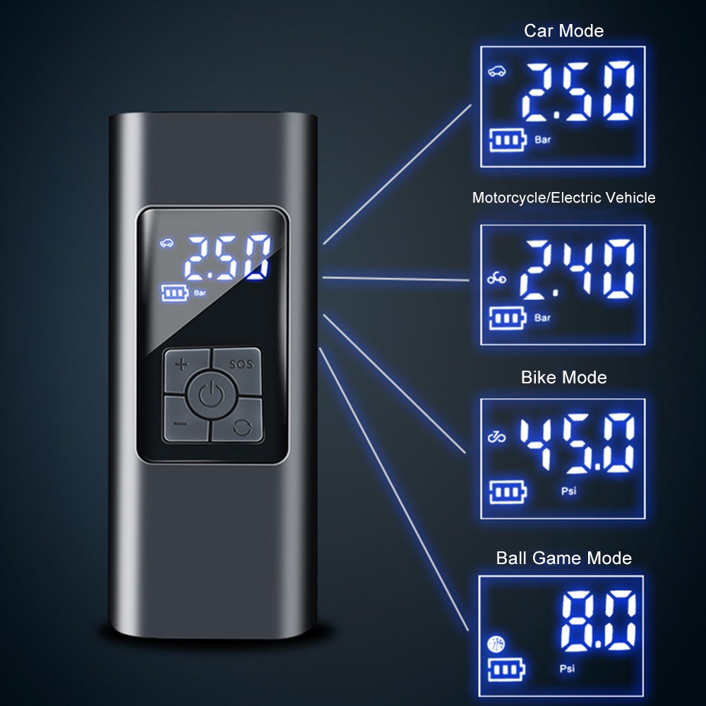 Portable Air Compressor Air Pump Inflator for Tesla Model and EVs