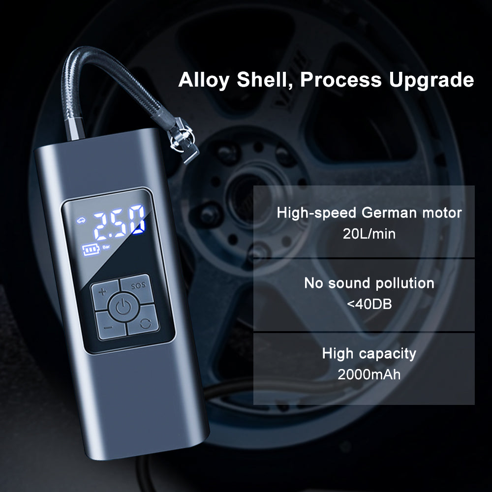 Portable Air Compressor Air Pump Inflator for Tesla Model and EVs