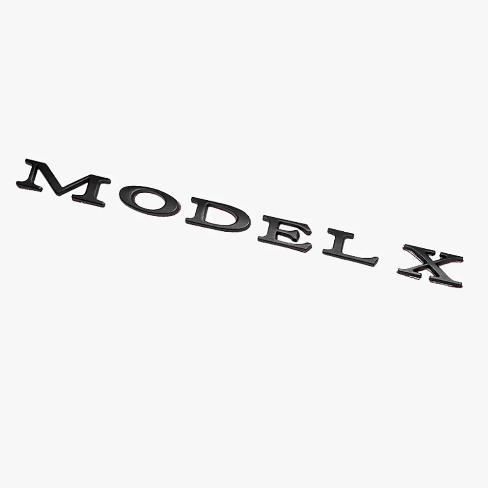 Trunk Emblem For Tesla Model 3/X/S/Y Model X Dumb Black