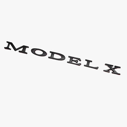 Trunk Emblem For Tesla Model 3/X/S/Y Model X Dumb Black