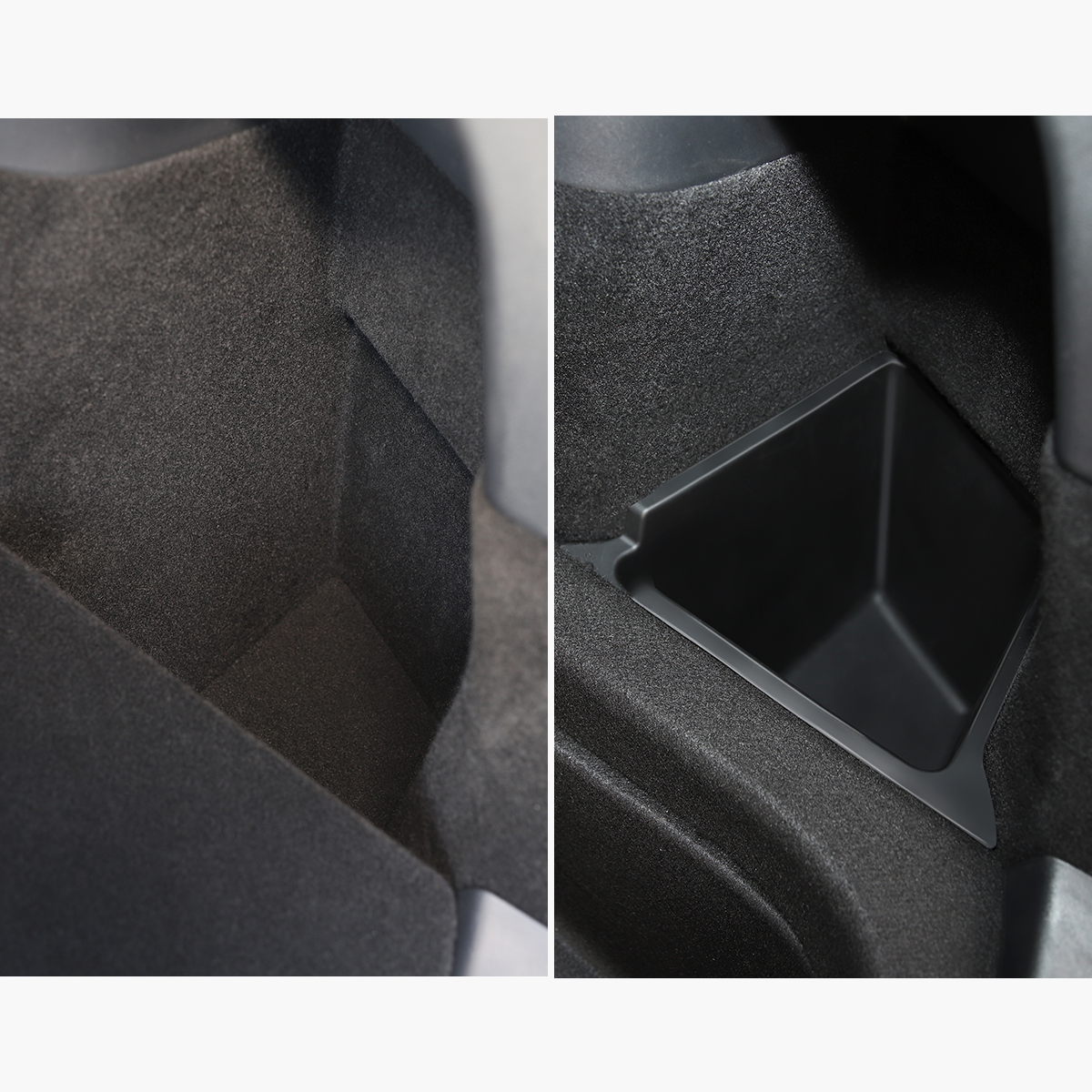 TPE Trunk Storage Bins Storage Boxes for Tesla Model Y Juniper