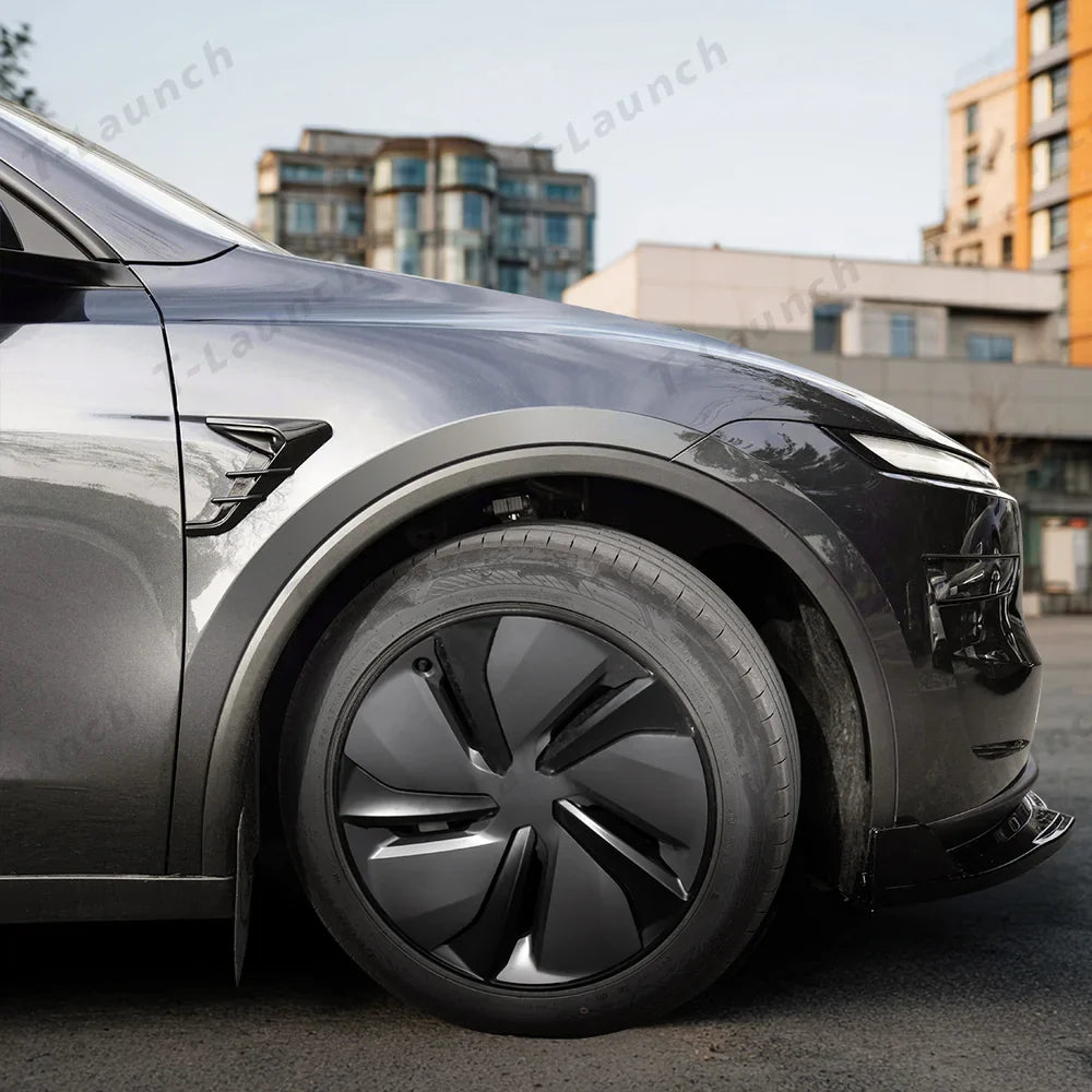 ABS Turn Signal & Camera Covers with Air Blades for Tesla Model Y Juniper 2025+