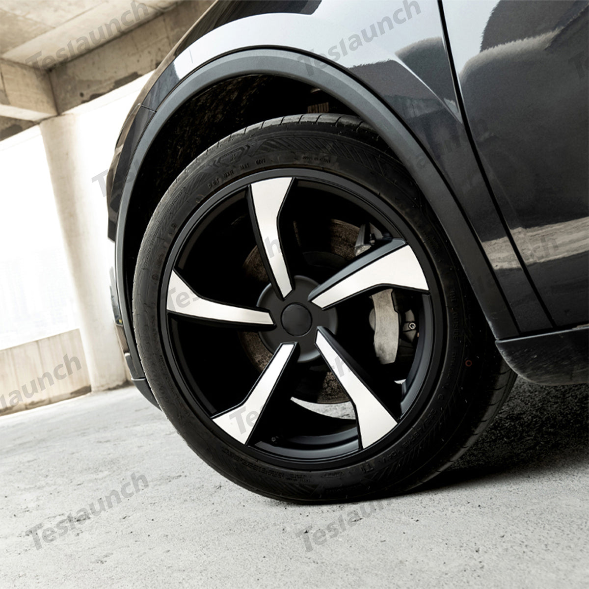 19''Crossflow Wheels Cover Hubcaps for Tesla Model Y Juniper 2025+（4 PCS）