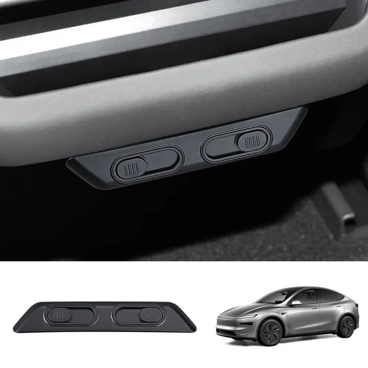 Rear Seat USB Port Protective Cover for Tesla Model Y Juniper 2025+ / Model 3 Highland 2024+ Model Y Juniper 2025+