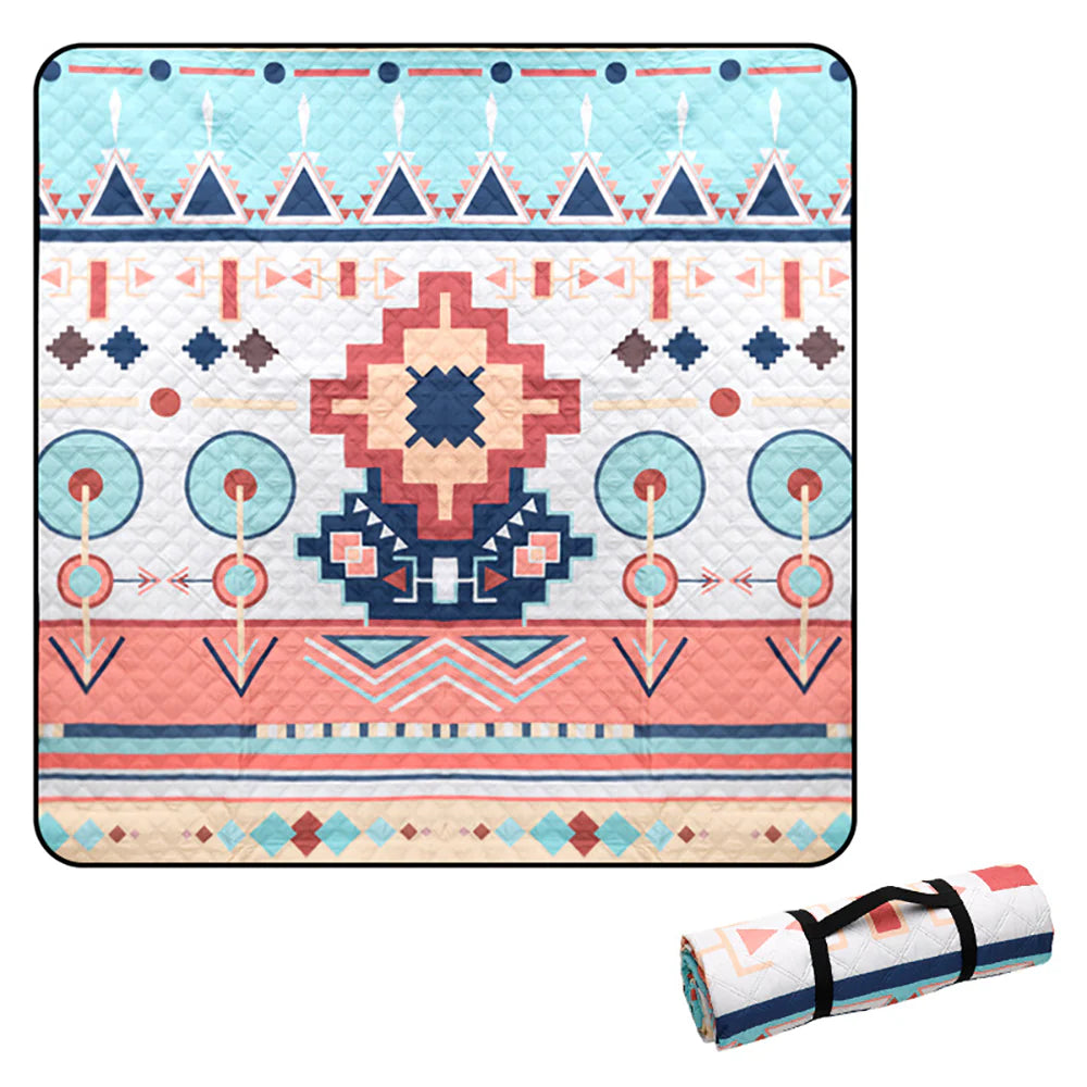 Ultrasonic Picnic Mat - Thickening Outdoor Moisture-proof Mat, Machine Washable, Waterproof, Wear-Resistant, Soft and Comfortable for all Tesla Models