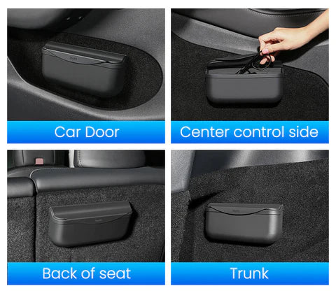 Velcro Sunglasses Holder Storage Box for Tesla Model 3/Y (2017-2023)