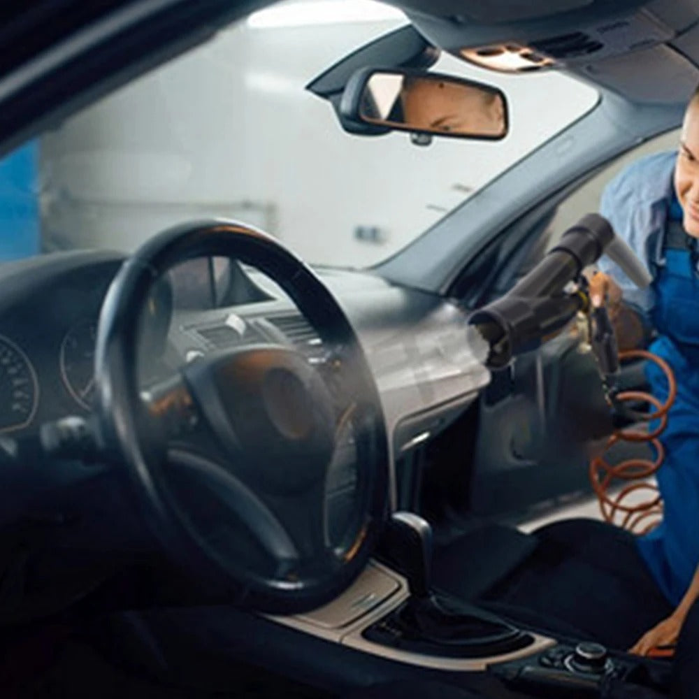 EV Car Interior Detailing Air Blow Tornado Vacuum Gun For Tesla