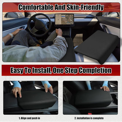 Waterproof Car Armrest Cover for Tesla Model 3/Y