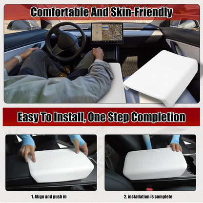 Waterproof Car Armrest Cover for Tesla Model 3/Y
