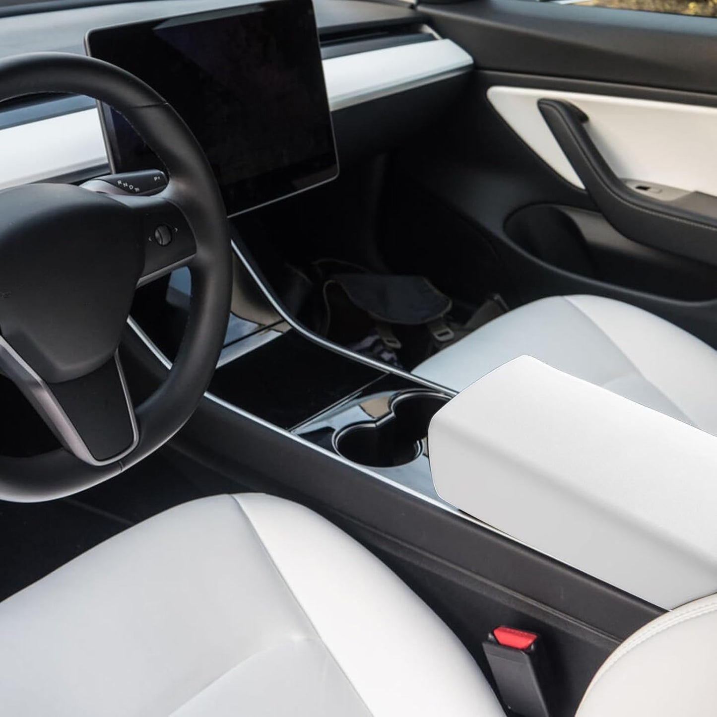 Waterproof Car Armrest Cover for Tesla Model 3/Y