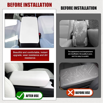 Waterproof Car Armrest Cover for Tesla Model 3/Y