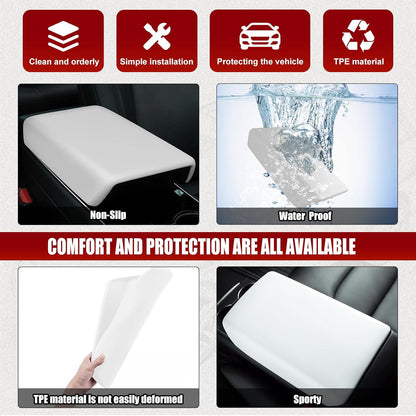 Waterproof Car Armrest Cover for Tesla Model 3/Y