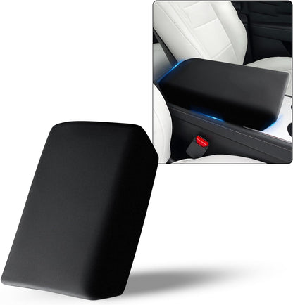 Waterproof Car Armrest Cover for Tesla Model 3/Y Black