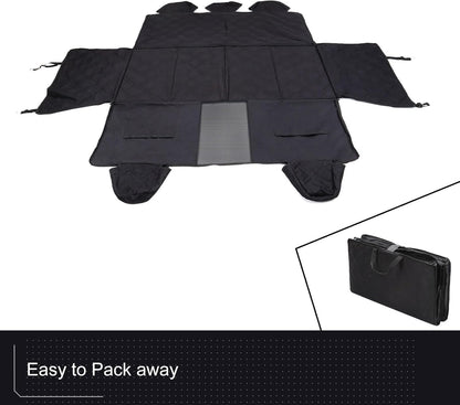 Waterproof Dog Seat Cover Pet Rear Seat Mat for Tesla Cybertruck