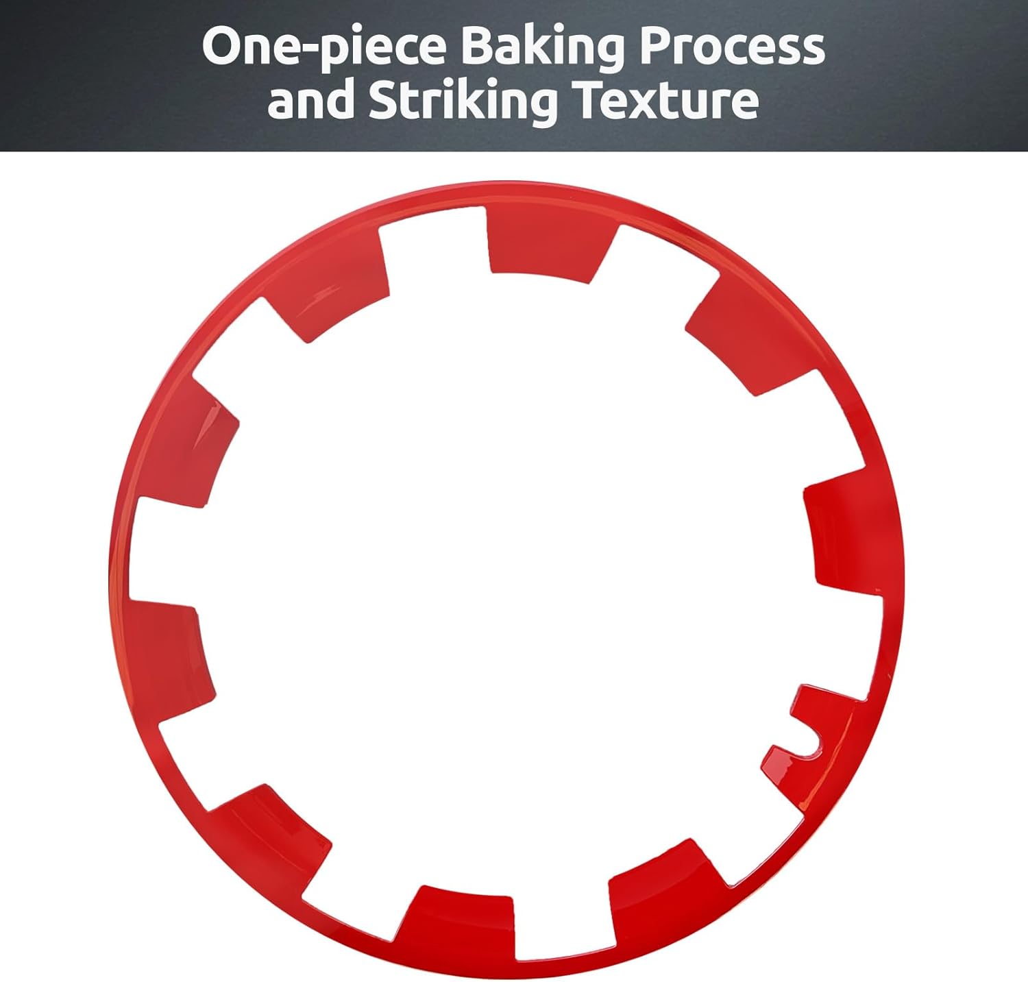 ABS PC RED Wheel Rim Protector Rim Guard for Tesla Model Y