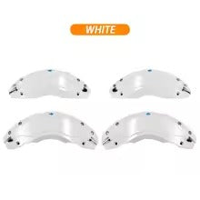 Aluminum Alloy Caliper Covers Compatible with Tesla Cybertruck White