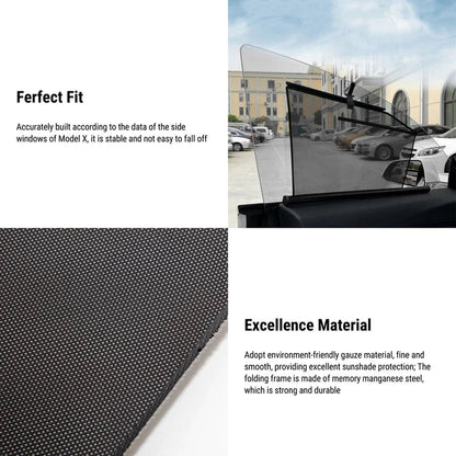 Window Sunshade for Tesla Model X 2016-2023