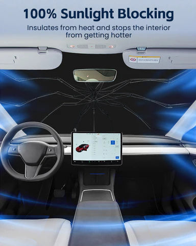 Windshield Sun Shade Umbrella For Tesla Model 3/Y