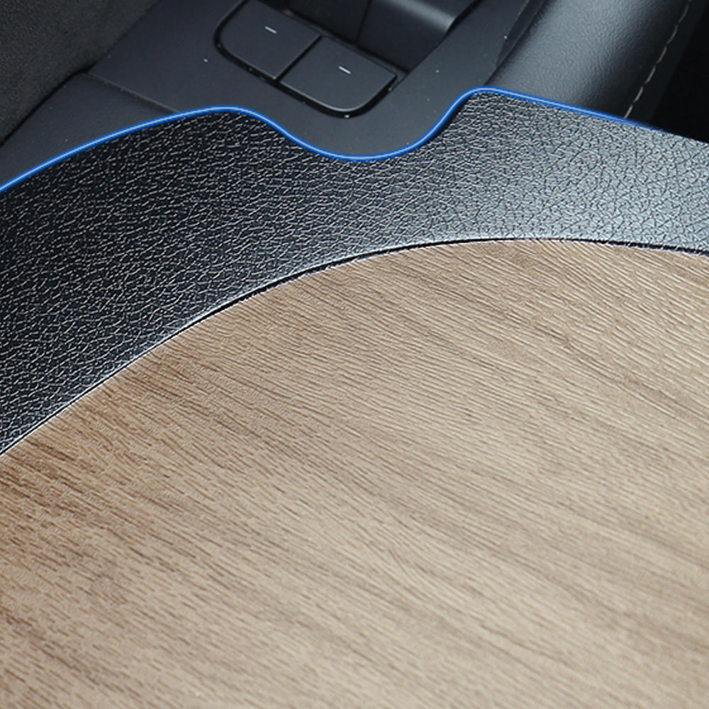 Wood Grain Small Folddable Table Tray For Tesla Model 3/Y