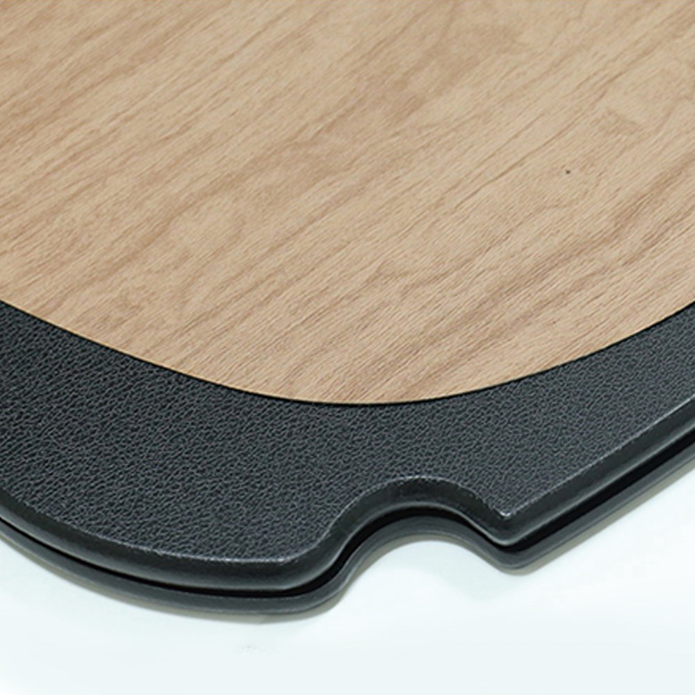 Wood Grain Small Folddable Table Tray For Tesla Model 3/Y