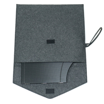 Wood Grain Small Folddable Table Tray For Tesla Model 3/Y