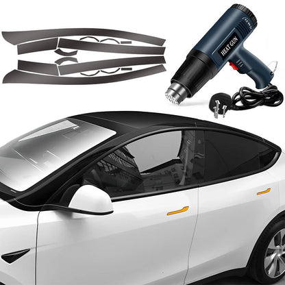 Pillar Delete for Tesla Model 3/Y- Glossy Black Model Y (2020-2024) Vinyl Wrap & Heat Gun Kit AU Plug