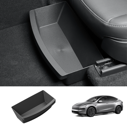Front Row Under Seat Storage Box for Tesla Model Y 2021+ Model Y Juniper 2025+ 1 Pc
