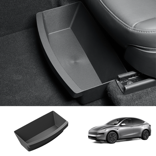 Front Row Under Seat Storage Box for Tesla Model Y 2021+ Model Y Juniper 2025+ 1 Pc