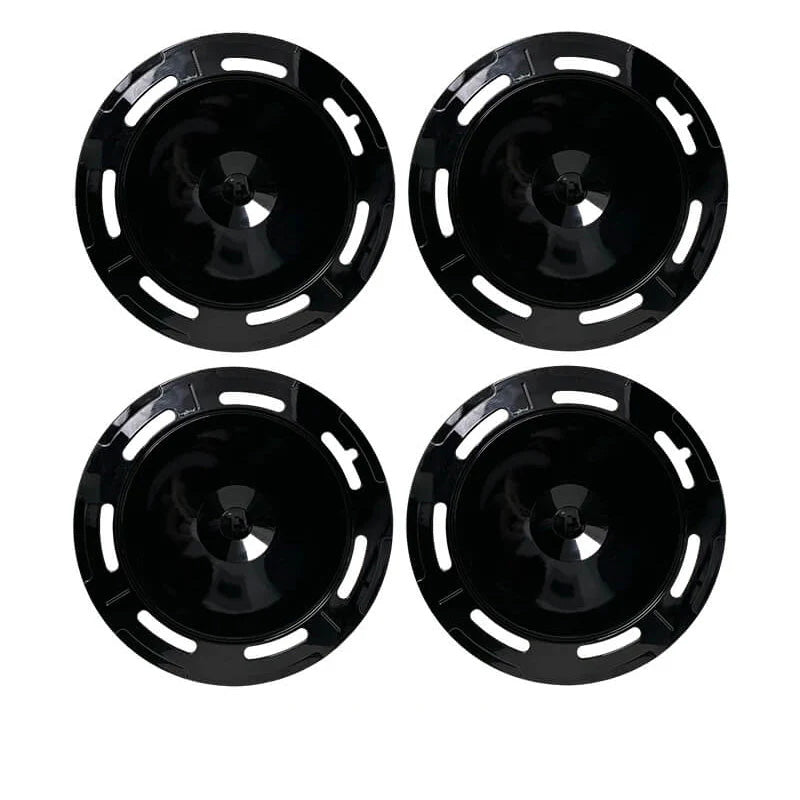 Retro Wheel Cover Hubcap for Tesla Model Y 19'' Gemini Wheels (4 PCS) Black