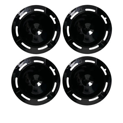 Retro Wheel Cover Hubcap for Tesla Model Y 19'' Gemini Wheels (4 PCS) Black